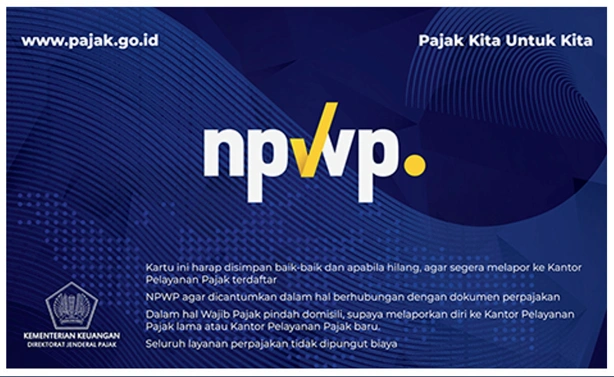 NPWP — Keterangan